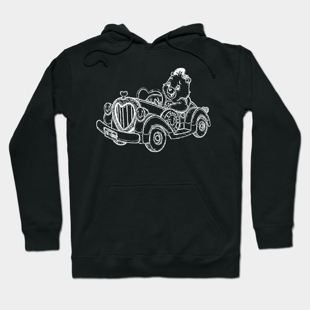 care bear rides in the car Hoodie by SDWTSpodcast